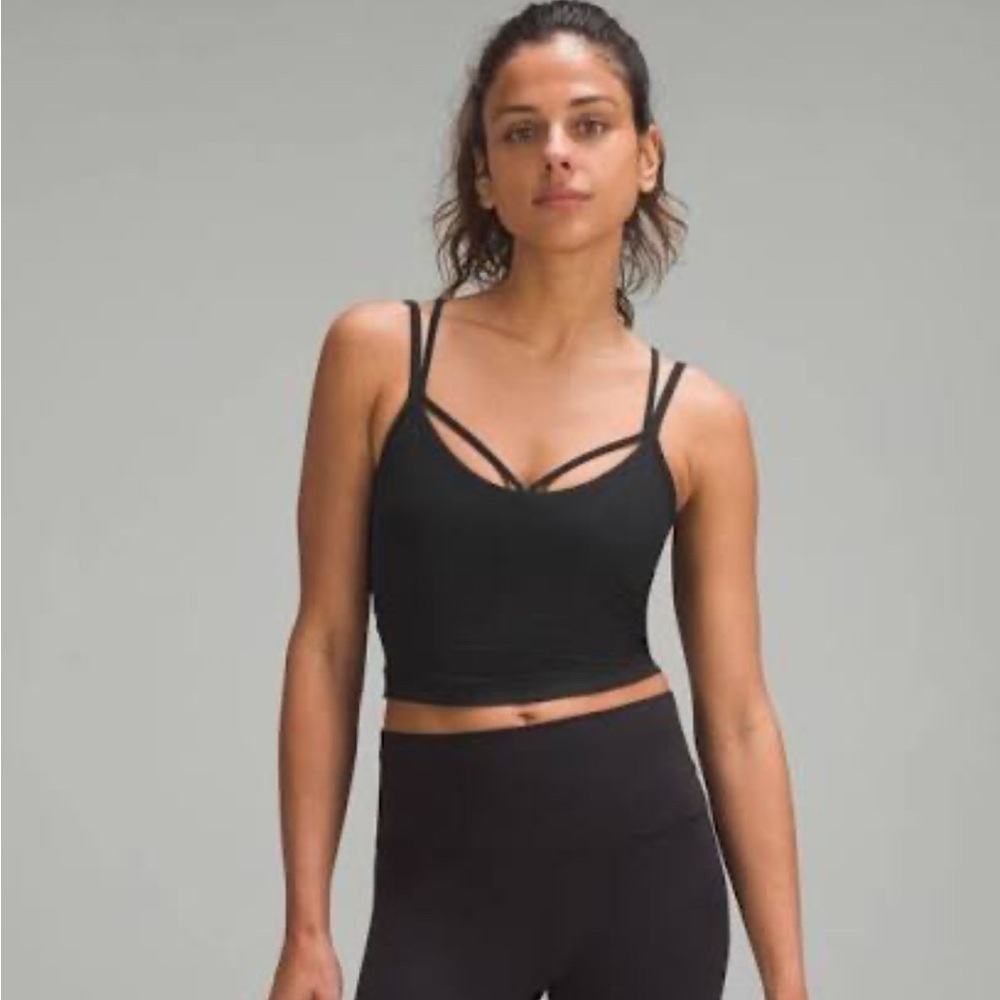 Lululemon ribbed strappy align tank